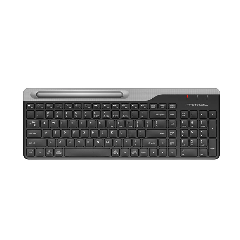 15.6 Inch Wireless Mini Bluetooth Keyboard Full Size Four Devices Switch